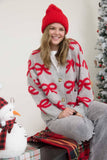Bow Knit Cardigan