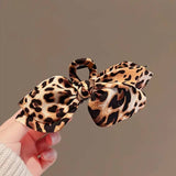 ANIMAL BOHO VINTAGE HAIR CLAW CLIPS | 40H1029: Brown