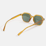 Tortoise Geometric Double Bridge Sunglasses Set: ASSORTED