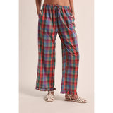 MULTICOLOR PLAID PANTS / WL25-12399: MULTI / L