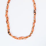 Bandana Twist Necklace: Nude
