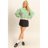 Striped Crewneck Sweater