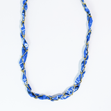 Bandana Twist Necklace: Black