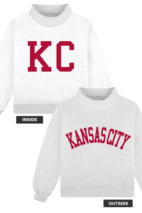 KANSAS CITY & KC Reversible Mock