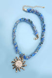 SCARF NECKLACE-INTERCHANGEABLE STARFISH SUN CHARM | 80N92337: STARFISH