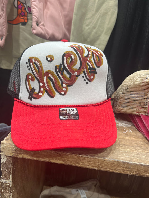 Painted Chiefs Hat