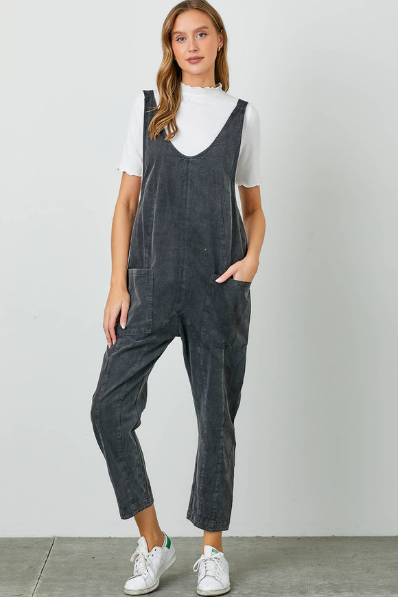 Charcoal Overalls