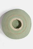 Metallic Accent Trim Floppy Sun Hat: SA
