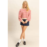 Striped Crewneck Sweater