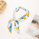 SOFT SILKY SKINNY TWILLY SCARF NECKLACE WRAP | 40SC666: B