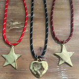Cord: Sky Blue / Small Heart
