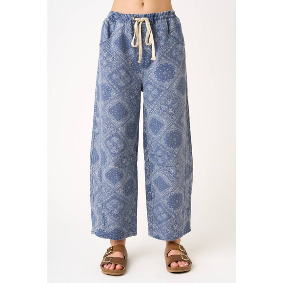 Paisley Print Pant