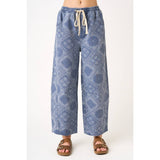 Paisley Print Pant