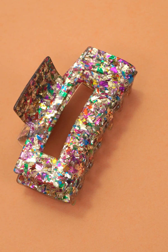 Multi Sparkle Clip- Gold