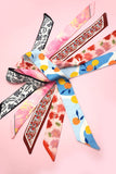 SOFT SILKY SKINNY TWILLY SCARF NECKLACE WRAP | 40SC666: B