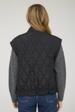 Black Quited Vest