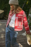 Bandana Patchwork Quilted Jacket