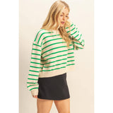 Striped Crewneck Sweater