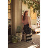 OVERSIZED COTTON BLEND SWEATER CARDIGAN: CLOUD PINK / L