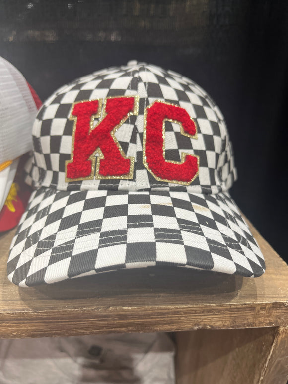 KC check Hat