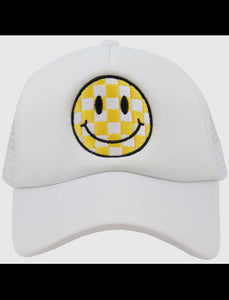 Checker Happy Trucker Hat