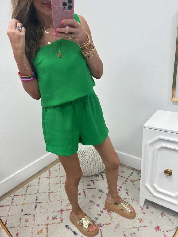 kelly green set