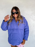PEYTON PUFFER JACKET- Red and Beige only