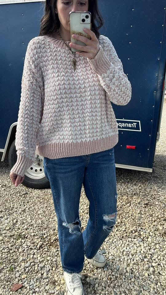 Chenille sweater