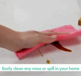 ECO FRIENDLY CELLULOSE NATURAL REUSABLE DISHCLOTH | 40KT200: SNOWFLAKE