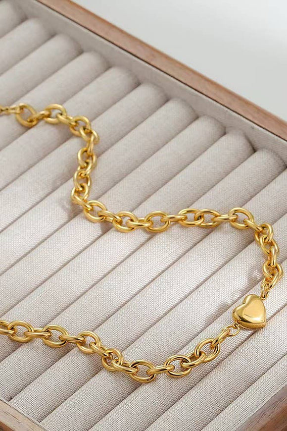 Heart Necklace- Tarnish Free