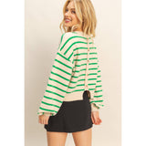 Striped Crewneck Sweater