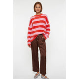 TF26-0256 - Satin boxer pants : CHOCOLATE / S-M-L(3-2-1)