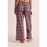 MULTICOLOR PLAID PANTS / WL25-12399: MULTI / L