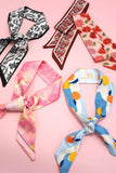 SOFT SILKY SKINNY TWILLY SCARF NECKLACE WRAP | 40SC666: E