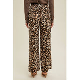Leopard Drawstring Pants