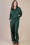 Casual Sweat Pants-Green