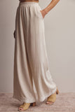Embroidered Square-Neck Tank & Wide-Leg Pants Set FSET011: Indigo / Contemporary / L