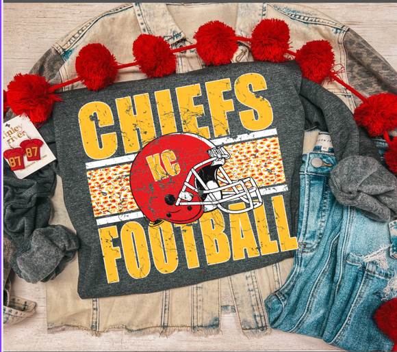 Chiefs leopard sweatshirt