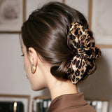 ANIMAL BOHO VINTAGE HAIR CLAW CLIPS | 40H1029: Brown