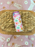 Slim Can Sleeve-Pastel Flower