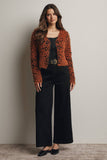Wide-Leg Stretch Denim Jeans FP0003: Washed Cobalt / Contemporary / L