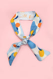 SOFT SILKY SKINNY TWILLY SCARF NECKLACE WRAP | 40SC666: B