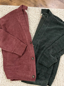 Grandpa Cardigan- 2 colors